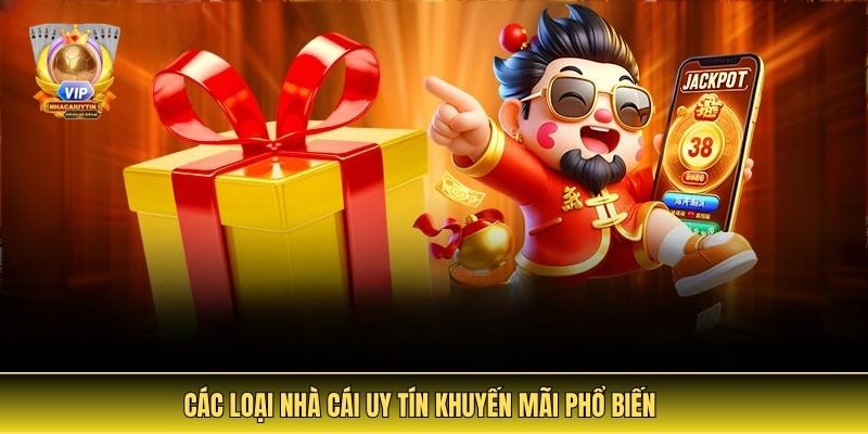 Các Loại Nhà Cái Uy Tín Khuyến Mãi Phổ Biến